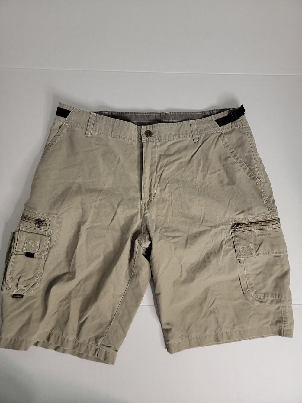 Kuhl Cargo Shorts Mens Sz XL Kuhldry Evaporative Comfort Technology Outdoor 13"